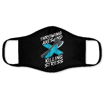 Discover Axe Throwing Enthusiasts Championship Precision Face Masks