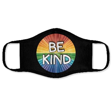 Discover LGBTQ Be Kind Face Masks