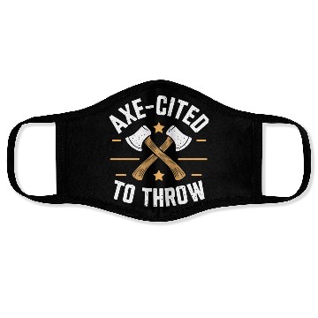 Discover Axe Throwing Enthusiasts Championship Precision Face Masks