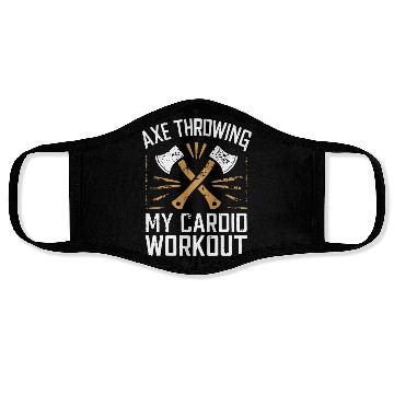 Discover Axe Throwing Enthusiasts Championship Precision Face Masks