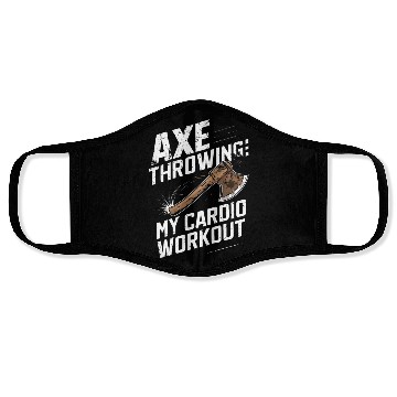 Discover Axe Throwing Enthusiasts Championship Precision Face Masks