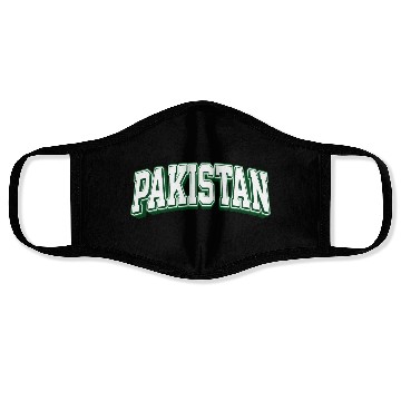 Discover Pakistan cricket player flag Team Pakistan World Face Masks