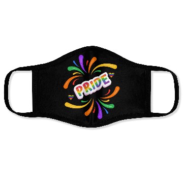 Discover LGBTQ pride month 2024- pride Rainbow Face Masks