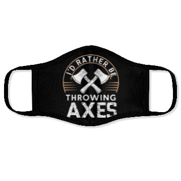 Discover Axe Throwing Enthusiasts Championship Precision Face Masks