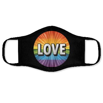 Discover LGBTQ Love Face Masks