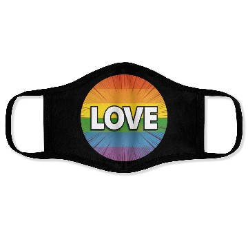 Discover LGBTQ Love Face Masks