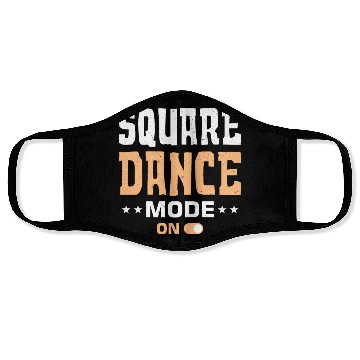 Discover Western Square Dancing Design for a Square Dancer Face Masks