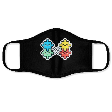 Discover Neurodiversity is cute Face Masks