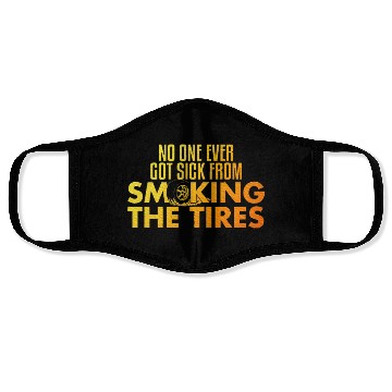 Discover Drag Racing Art Auto Race Car Lover Dragster Face Masks