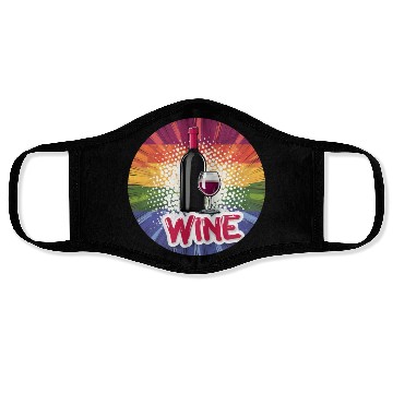Discover LGBTQ Wine Face Masks