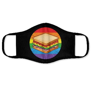 Discover LGBTQ Sandwich Face Masks