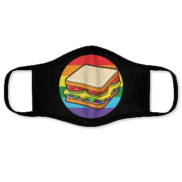 Discover LGBTQ Sandwich Face Masks