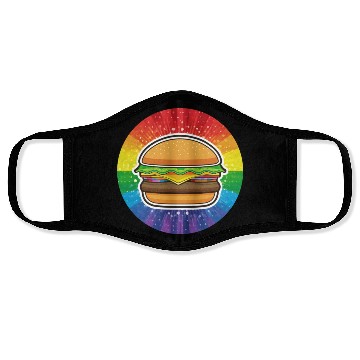 Discover LGBTQ Hamburger Face Masks