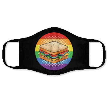Discover LGBTQ Sandwich Face Masks