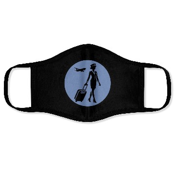 Discover Flight Attendant Aviation Cabin Crew Air Hostess Face Masks