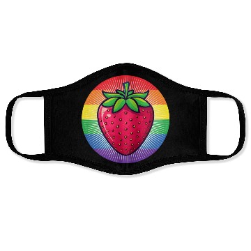 Discover LGBTQ Strawberry Face Masks