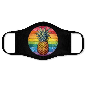 Discover LGBTQ Pineapple Face Masks