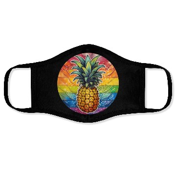 Discover LGBTQ Pineapple Face Masks