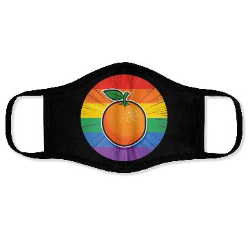 Discover LGBTQ Orange Face Masks
