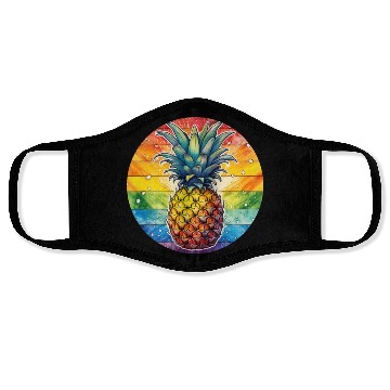 Discover LGBTQ Pineapple Face Masks