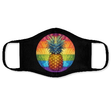 Discover LGBTQ Pineapple Face Masks