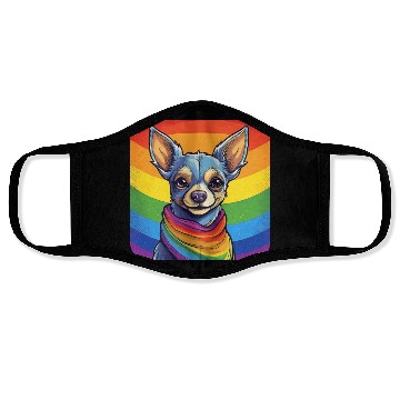 Discover LGBTQ Chihuahua Face Masks
