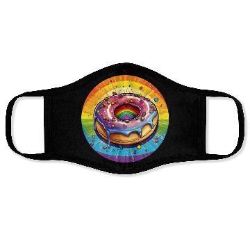 Discover LGBTQ Donut Face Masks
