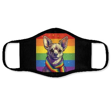 Discover LGBTQ Chihuahua Face Masks