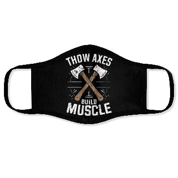 Discover Axe Throwing Enthusiasts Championship Precision Face Masks