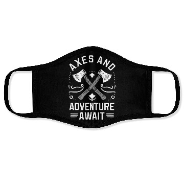 Discover Axe Throwing Enthusiasts Championship Precision Face Masks