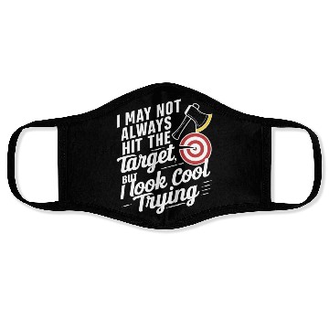 Discover Axe Throwing Enthusiasts Championship Precision Face Masks