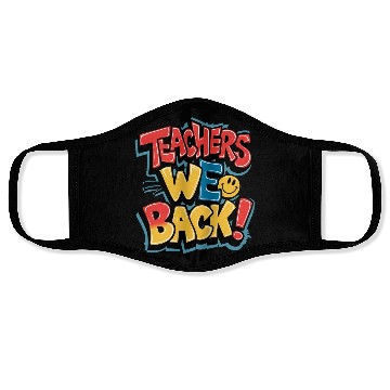 Discover Teachers back to school Face Masks