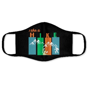 Discover Take a hike Face Masks