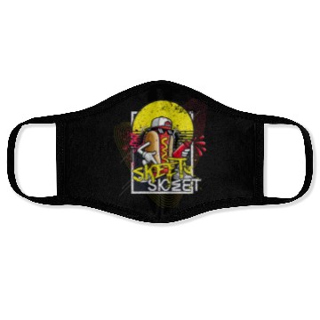 Discover Funny Hot Dog Lover Face Masks