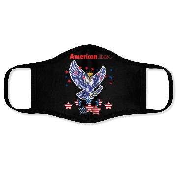 Discover American Lhasa Eagle Face Masks