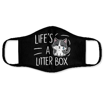 Discover Gothic Emo Cat Design For Cat Lovers And Face Masks