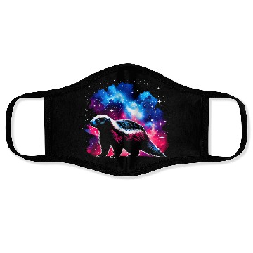 Discover Cool Galaxy Graphic Space Art Face Masks