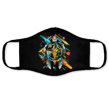 Discover Turtle Animal Graphic Artwork Face Masks