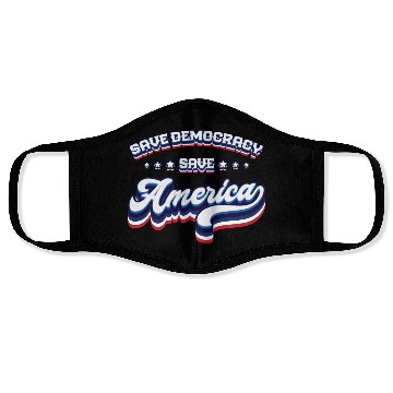 Discover Save Democracy - 2024 Elections Face Masks