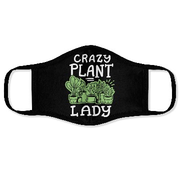 Discover Plant Lady Gardening Face Masks