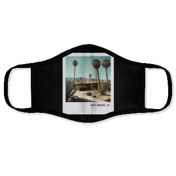Discover Mono Enterprises "Travels" Palm Springs #1 Face Masks