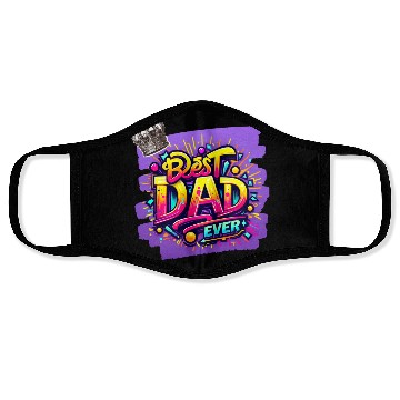 Discover BEST DAD EVER Face Masks