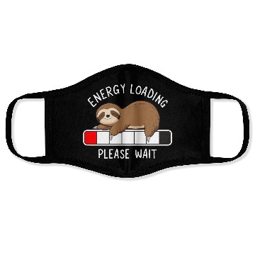 Discover Sleeping Sloth Battery Charging Bar Face Masks
