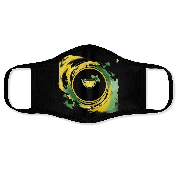 Discover Lemonade in a Glass Face Masks