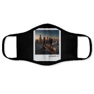 Discover Mono Enterprises "Travels" Los Angeles Face Masks