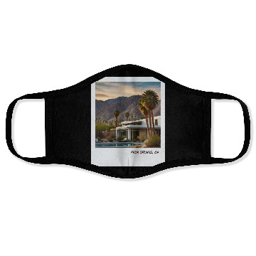 Discover Mono Enterprises "Travels" Palm Springs #5 Face Masks