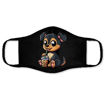 Discover Miniature Pinscher Funny Premium Face Masks