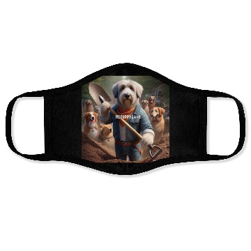 Discover Funny and cute animal or pet Republican Face Masks