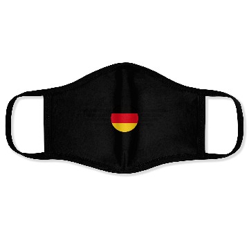 Discover I love Germany, elegance style design Face Masks