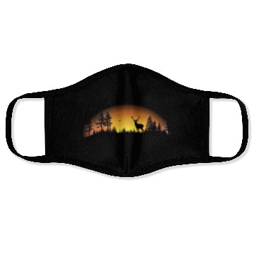Discover Sunset Wilderness Face Masks